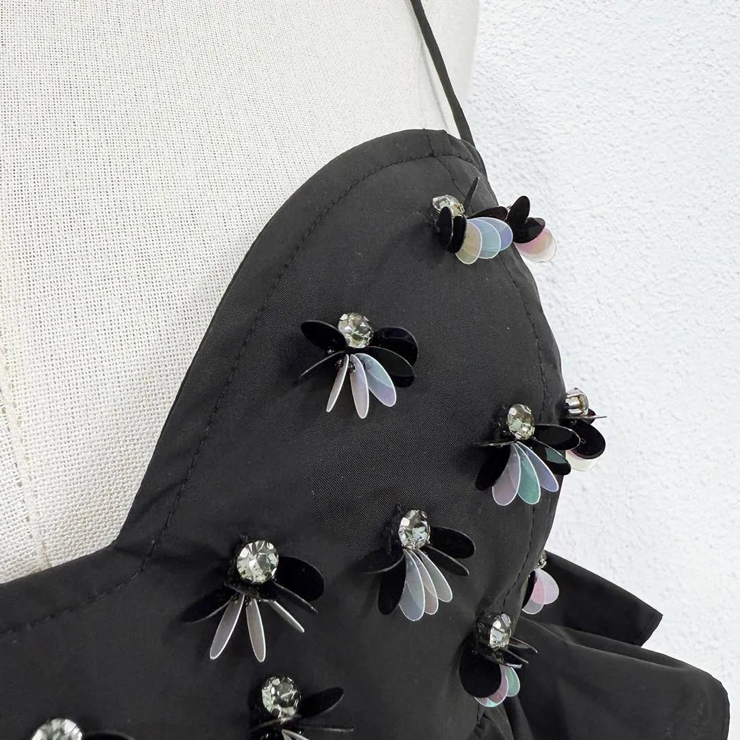 New cotton bead strap top for early spring 2025